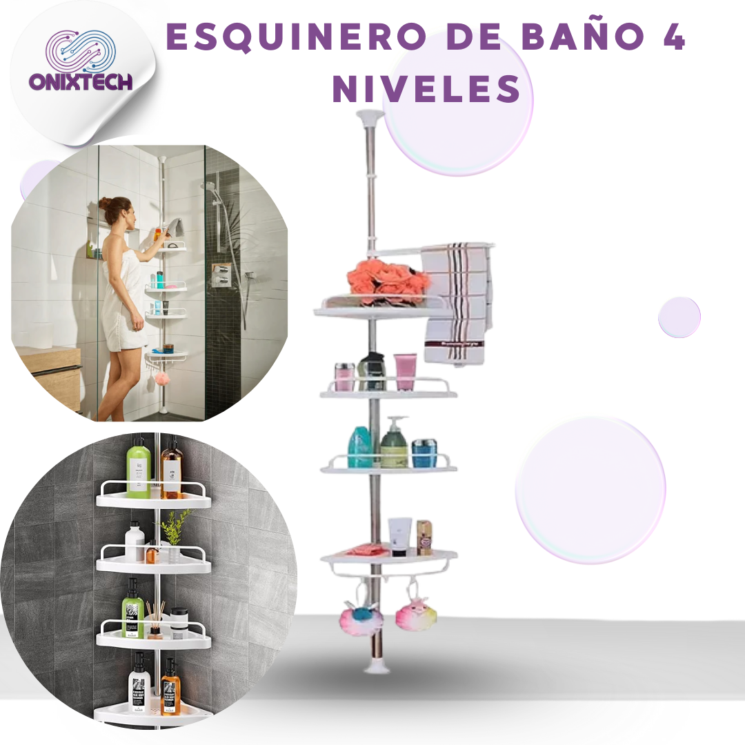Miniatura 3 de ORGANIZADOR ESQUINERO DE BAÑO